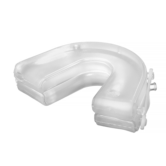 SomnoGuard SP Soft Unterkieferprotrusionsschiene von hinten